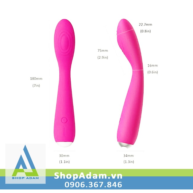 Máy rung điểm G cho nữ Svakom Iris